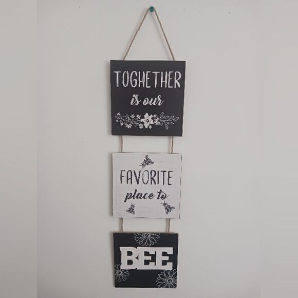3 for 26 - Together Is Our Favorite Place To Bee Sign - Picture 5 of 5